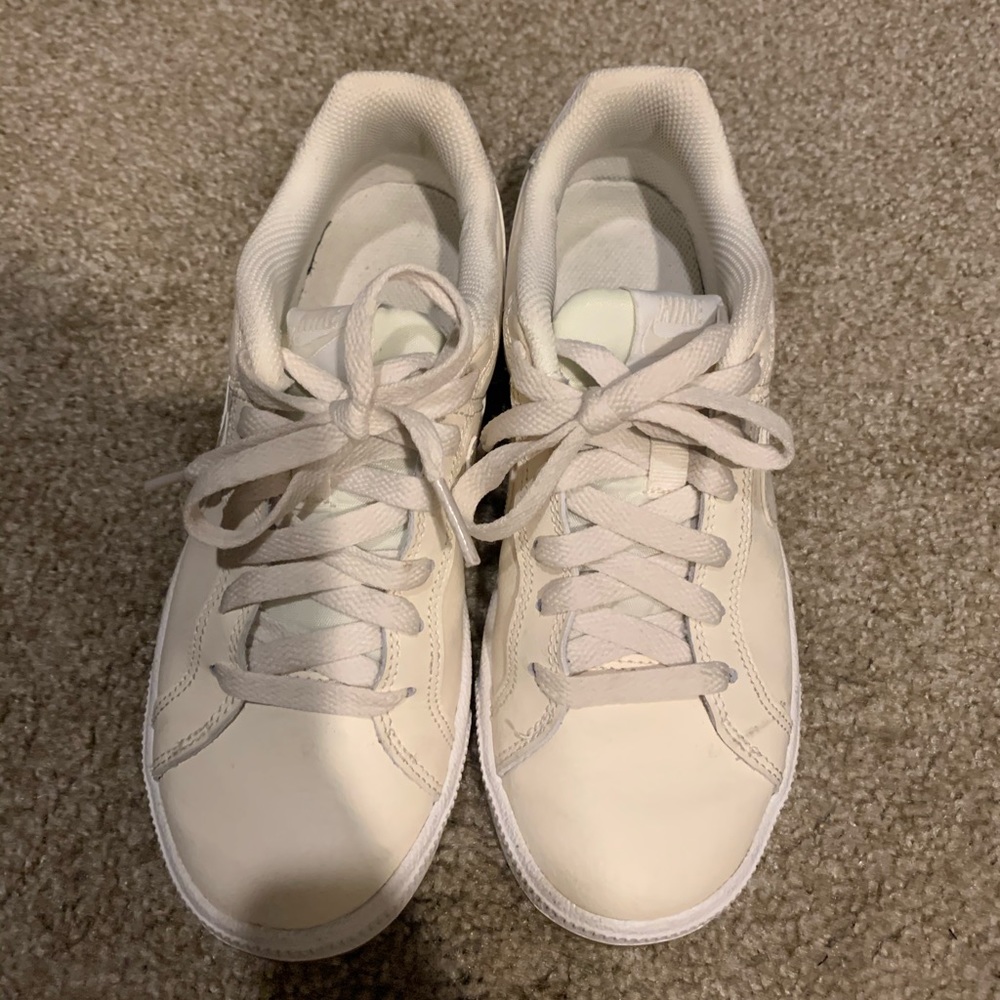 Nike cream shoes!
